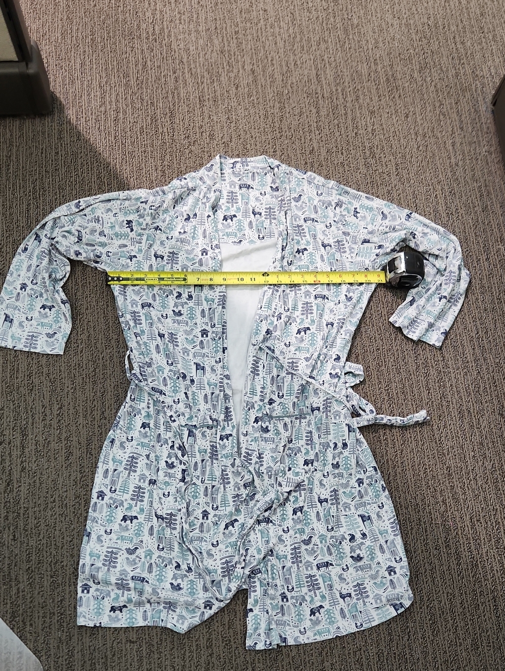 Roller Rabbit Nordic Folk Axel Robe- One Size - Picture 7 of 16